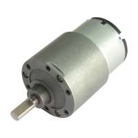 37mm low noise high torque low rpm 12v dc gear motor for robot